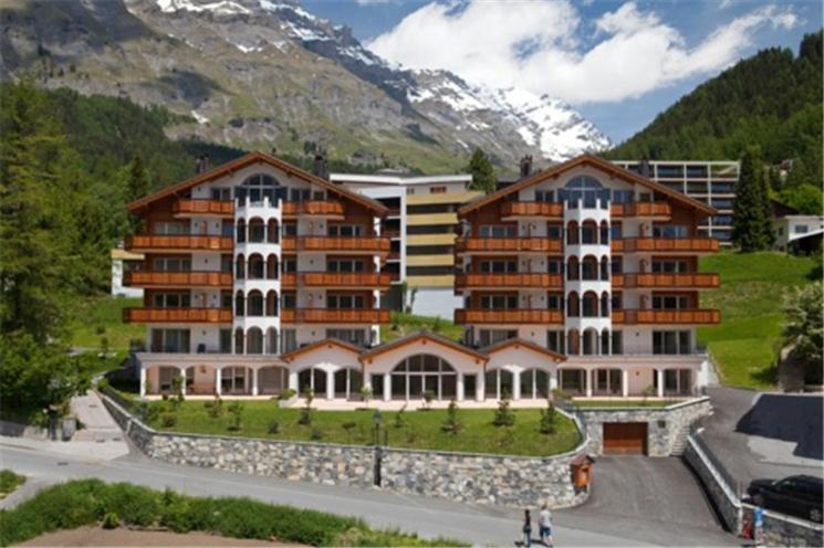 Residenz Ambassador B11 Lägenhet Leukerbad Exteriör bild